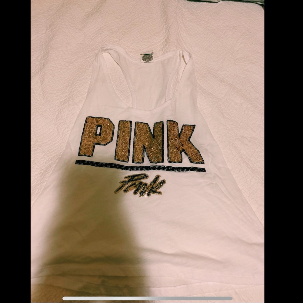 PINK/VS Racer back tank